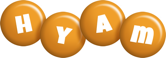 Hyam candy-orange logo