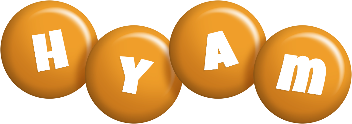 Hyam candy-orange logo