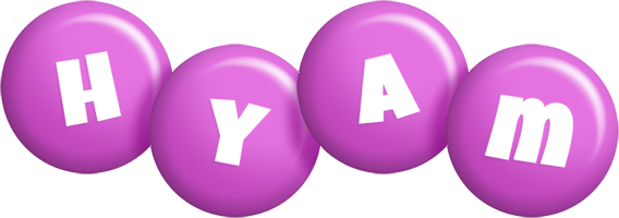 Hyam candy-purple logo