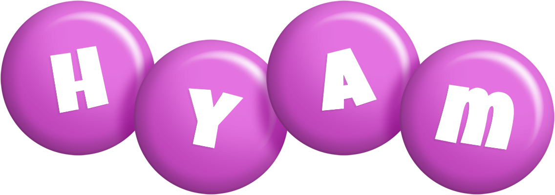 Hyam candy-purple logo