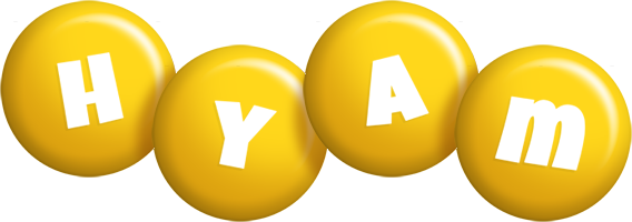 Hyam candy-yellow logo