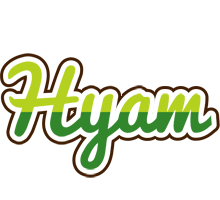 Hyam golfing logo