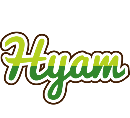 Hyam golfing logo