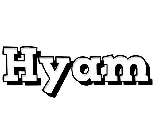 Hyam snowing logo