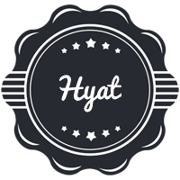 Hyat badge logo