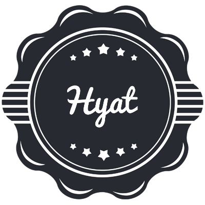 Hyat badge logo
