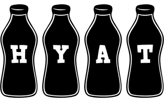 Hyat bottle logo