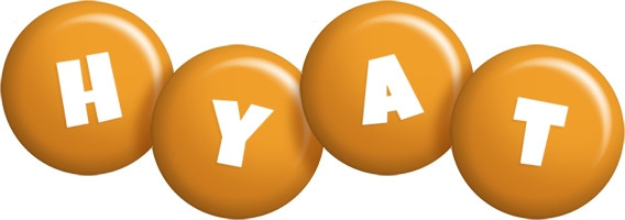 Hyat candy-orange logo