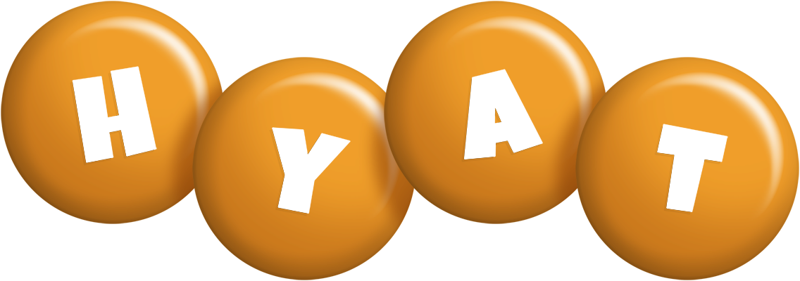 Hyat candy-orange logo