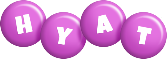 Hyat candy-purple logo