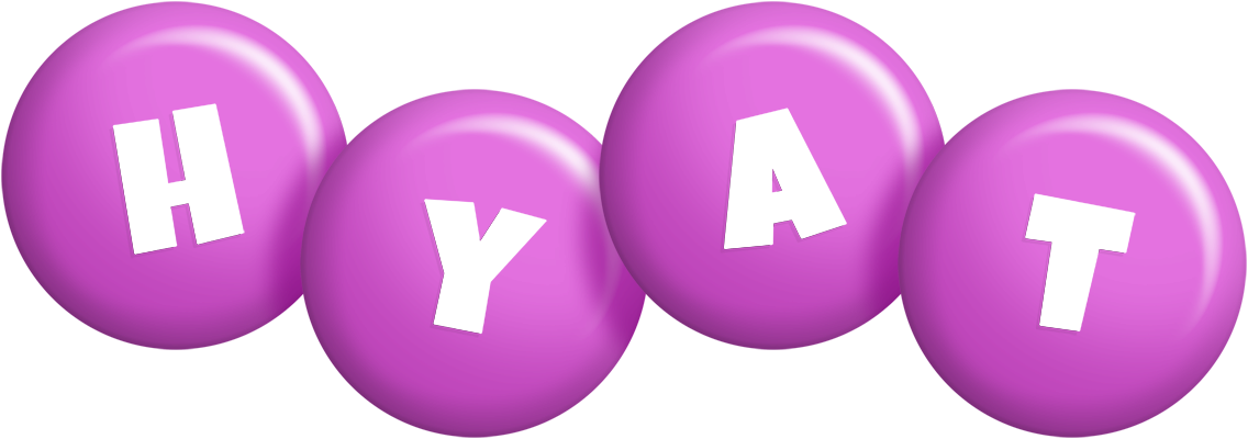 Hyat candy-purple logo