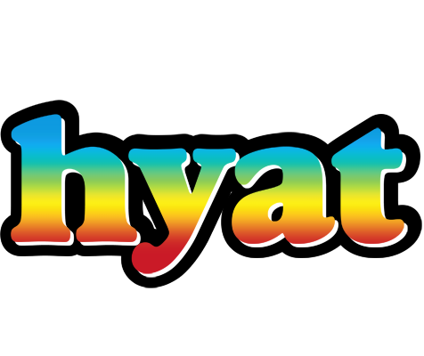 Hyat color logo