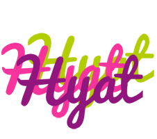 Hyat flowers logo