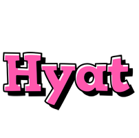 Hyat girlish logo