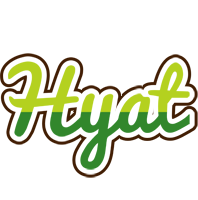 Hyat golfing logo