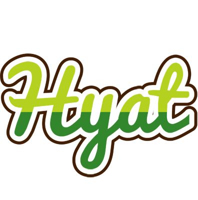 Hyat golfing logo