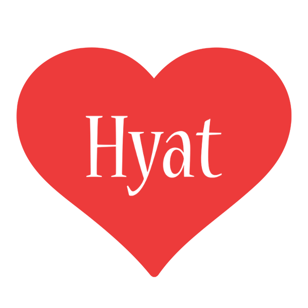 Hyat love logo