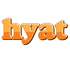 Hyat orange logo