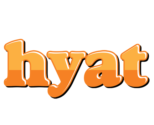Hyat orange logo