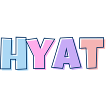 Hyat pastel logo