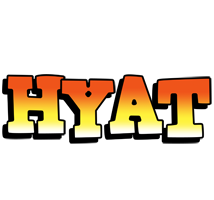 Hyat sunset logo