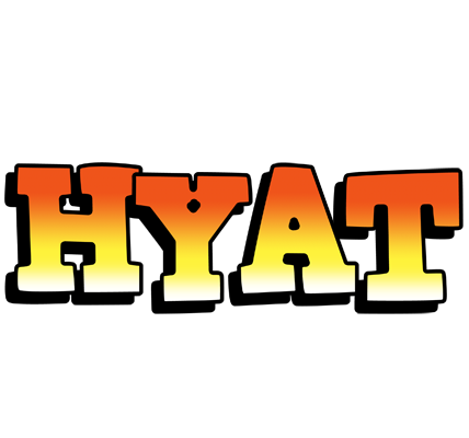 Hyat sunset logo