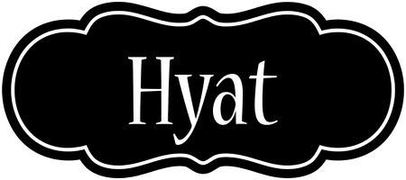 Hyat welcome logo