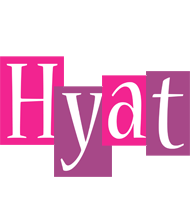 Hyat whine logo