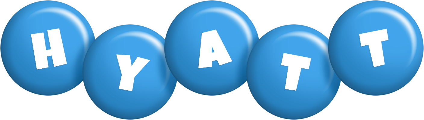 Hyatt candy-blue logo