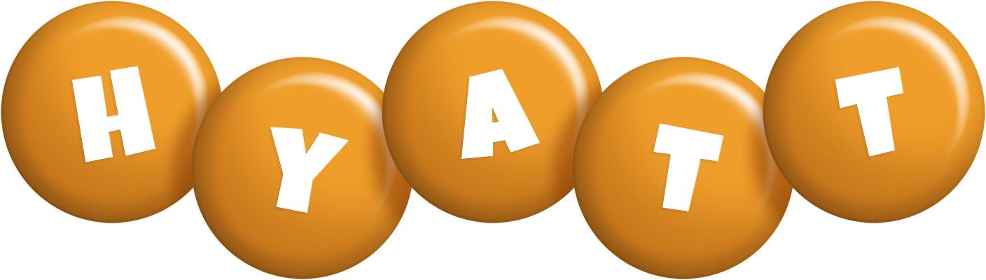 Hyatt candy-orange logo