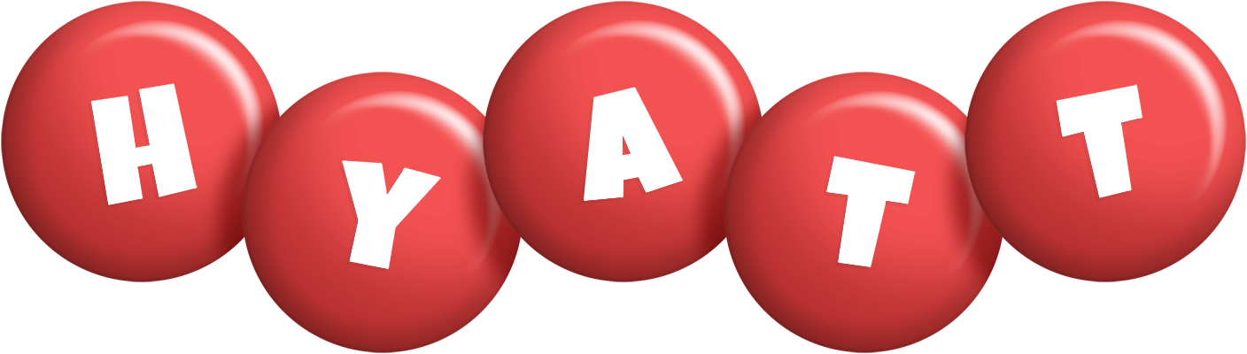 Hyatt candy-red logo