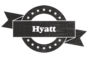 Hyatt grunge logo