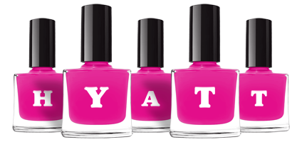 Hyatt nails logo