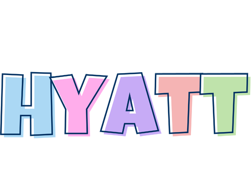 Hyatt pastel logo