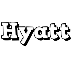 Hyatt snowing logo