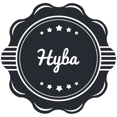Hyba badge logo