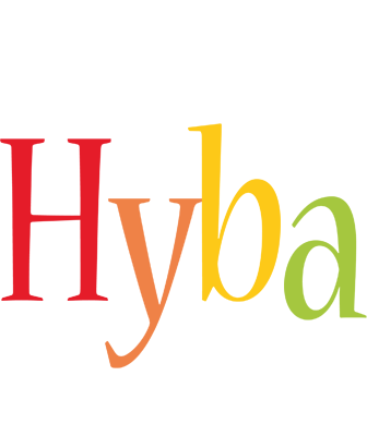 Hyba birthday logo