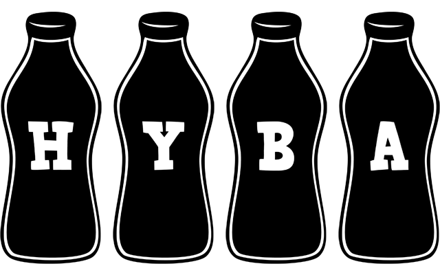 Hyba bottle logo