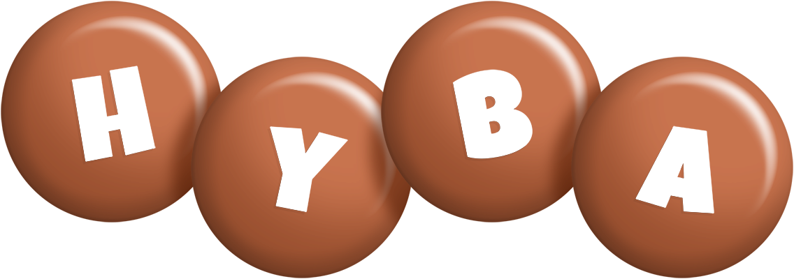 Hyba candy-brown logo