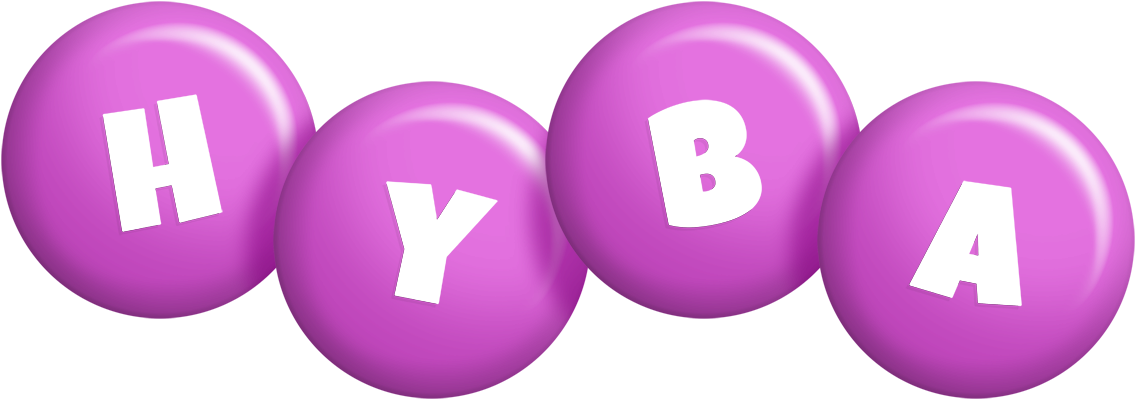 Hyba candy-purple logo