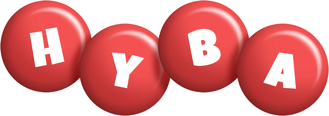 Hyba candy-red logo