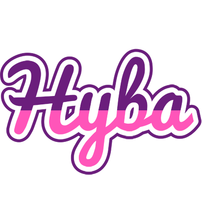 Hyba cheerful logo