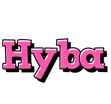 Hyba girlish logo