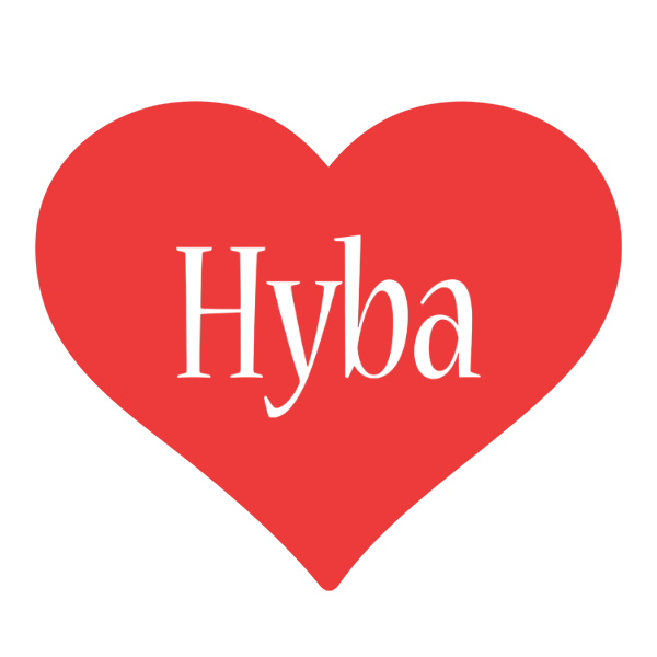 Hyba love logo