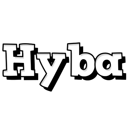 Hyba snowing logo