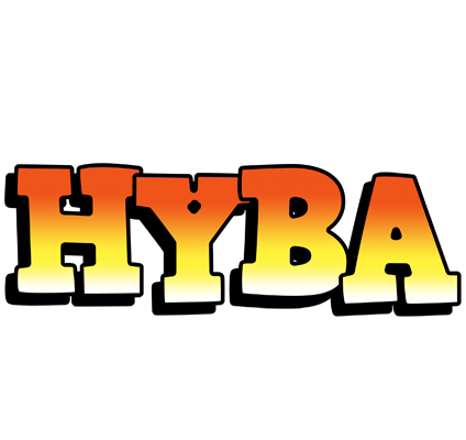 Hyba sunset logo