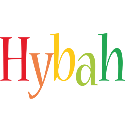 Hybah birthday logo
