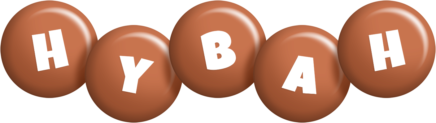 Hybah candy-brown logo