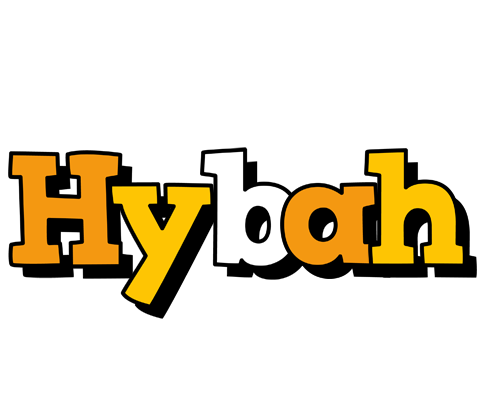 Hybah cartoon logo