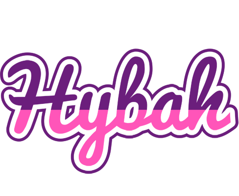 Hybah cheerful logo